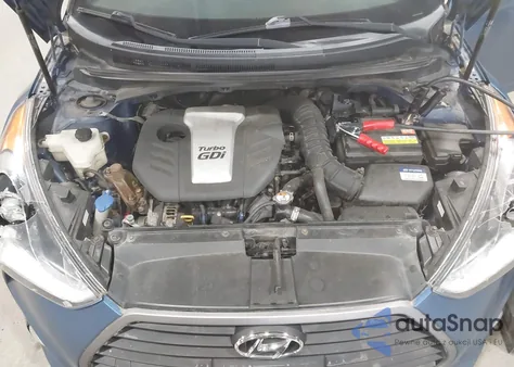 2016 Hyundai Veloster Turbo Rally Edition from USA, damaged, VIN KMHTC6AE9GU261241